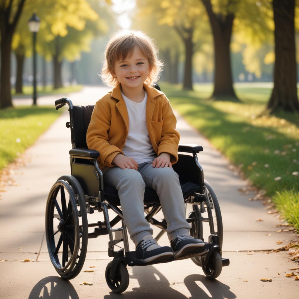 Детские инвалидные кресла-коляски с ручным приводом